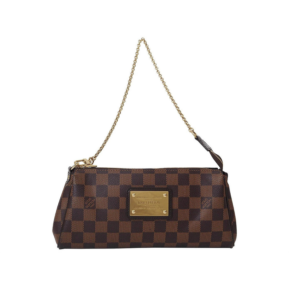 Louis Vuitton Eva Damier Ebene Brown bag shoulder - Picture 3 of 9